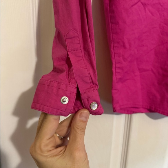 Wrangler Girls Button-Down Shirt - Picture 3 of 5